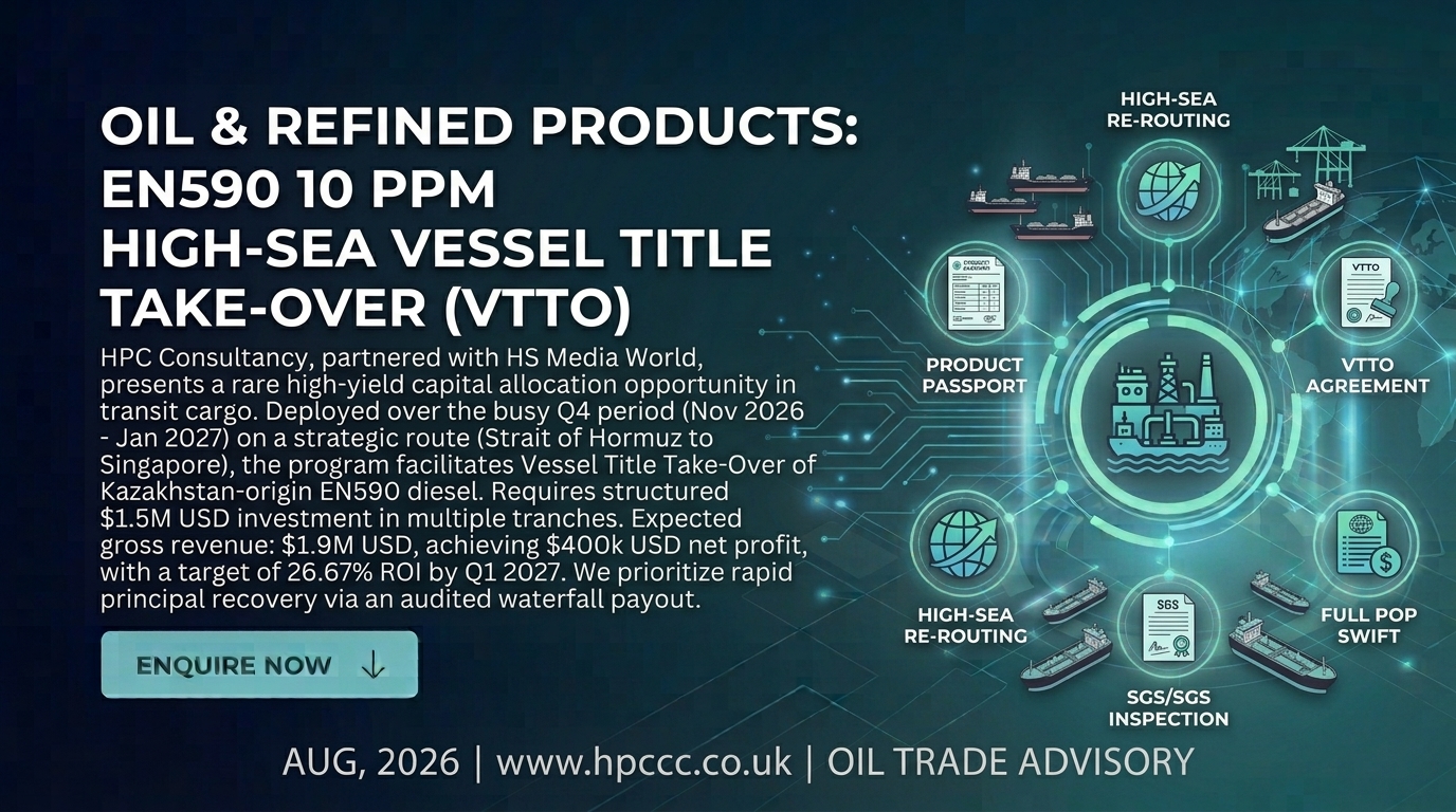 A Guide to Vessel Title Take-Over (VTTO) Deals, Ethiopia Energy Classifications, and Strategic Logistics