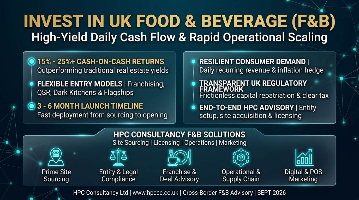 Why Ethiopia Investors Must Consider the UK Food and Beverage Sector as Their Primary Entry Point