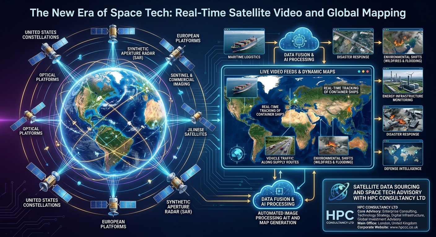 Real-Time Satellite Video and Global Mapping Ethiopia