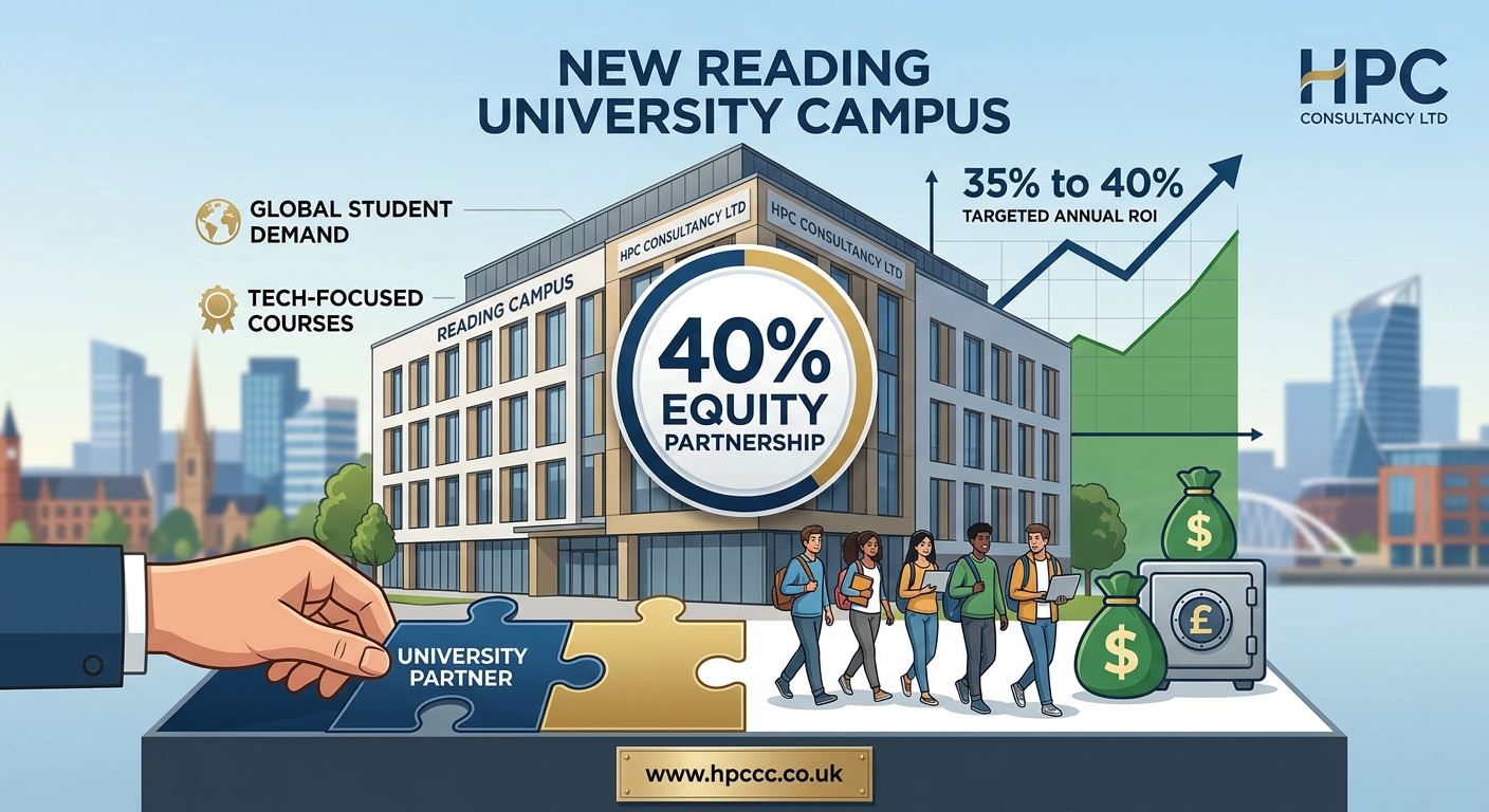 40% Equity Partnership in New Reading University Campus, seeking Ethiopia Investor